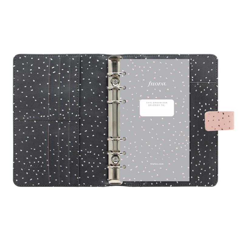 Filofax Organiser Confetti Personal Rose Quartz