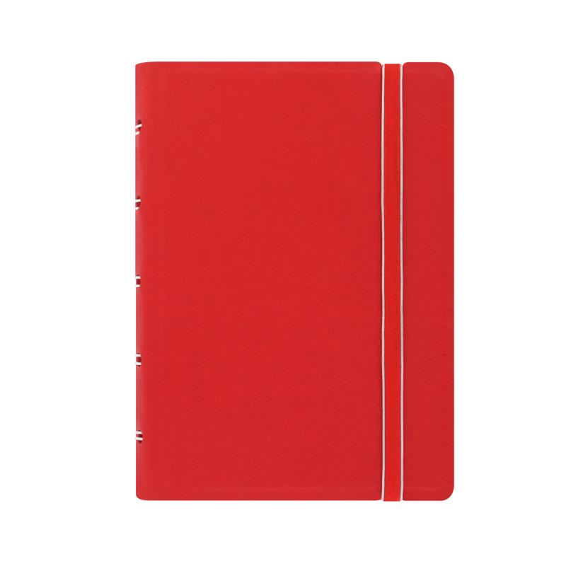 Filofax Notebook Pocket Red Lined