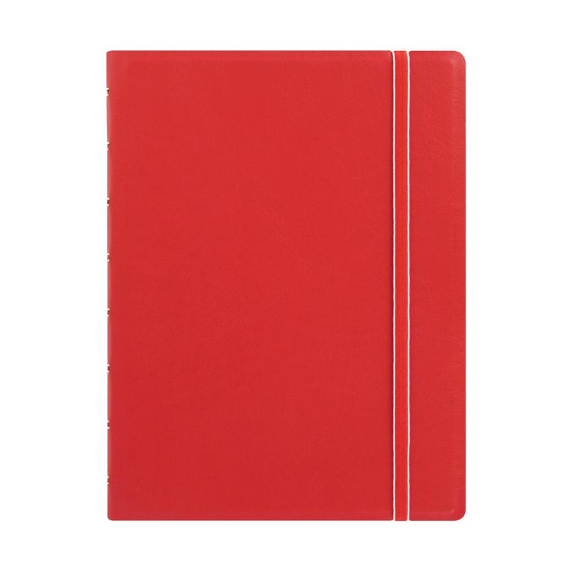 Filofax Notebook A5 Red Lined