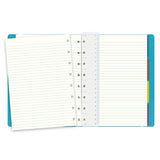 Filofax Notebook A5 Aqua Lined