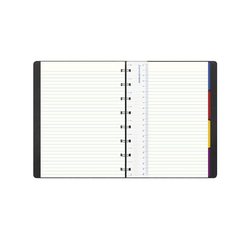 Filofax Notebook A5 Saffiano Gold Lined