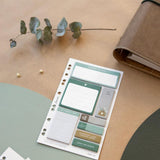 Vibrant eco-friendly sticky notes in various colors for stylish and sustainable organization.