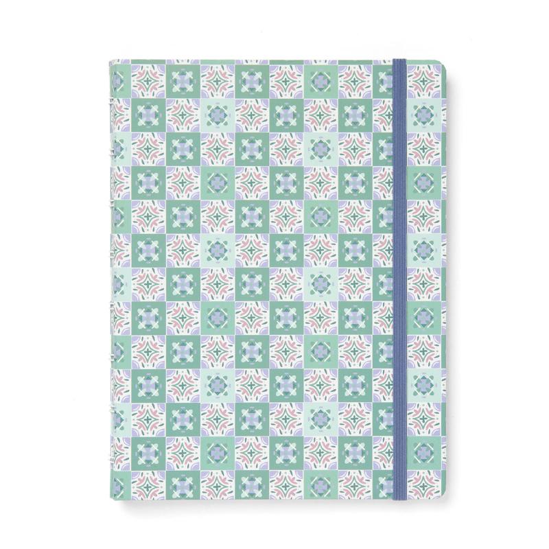 Filofax Mediterranean A5 Notebook Mint