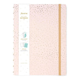 Filofax Confetti A4 Notebook Rose Quartz