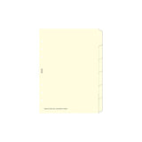 Filofax A5 Blank Index with Multi Coloured Labels Refill