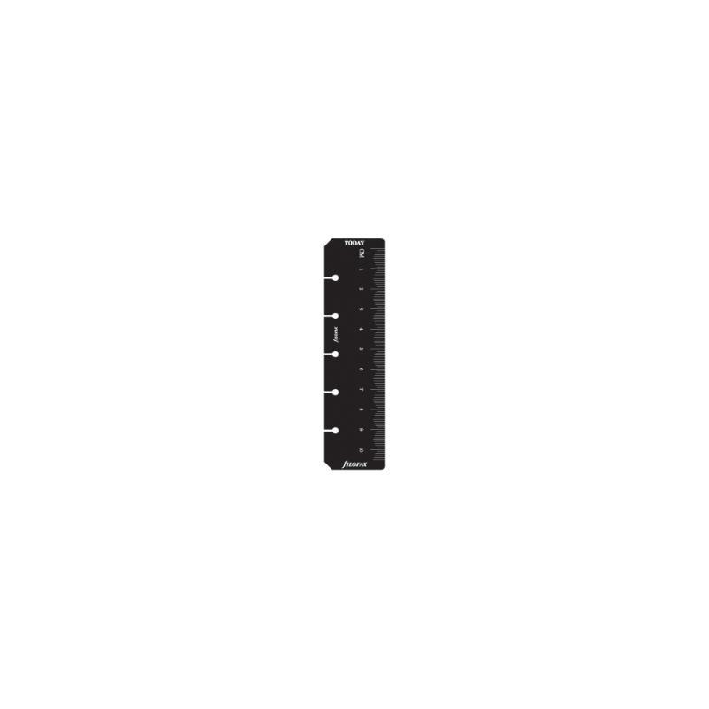 Filofax Mini Ruler/Page Marker Black