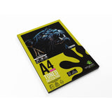 Artgecko Pro Toned Sketchpad A4 40 Sheets 200gsm Black Card