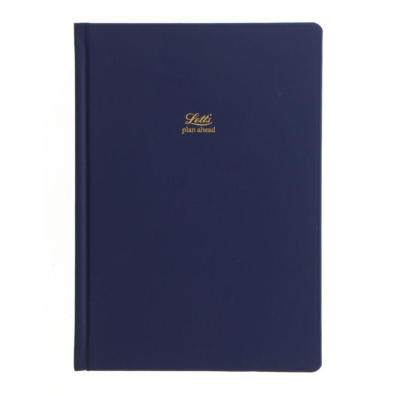 Letts Journal 5 Year A5 Undated Icon Navy Blue