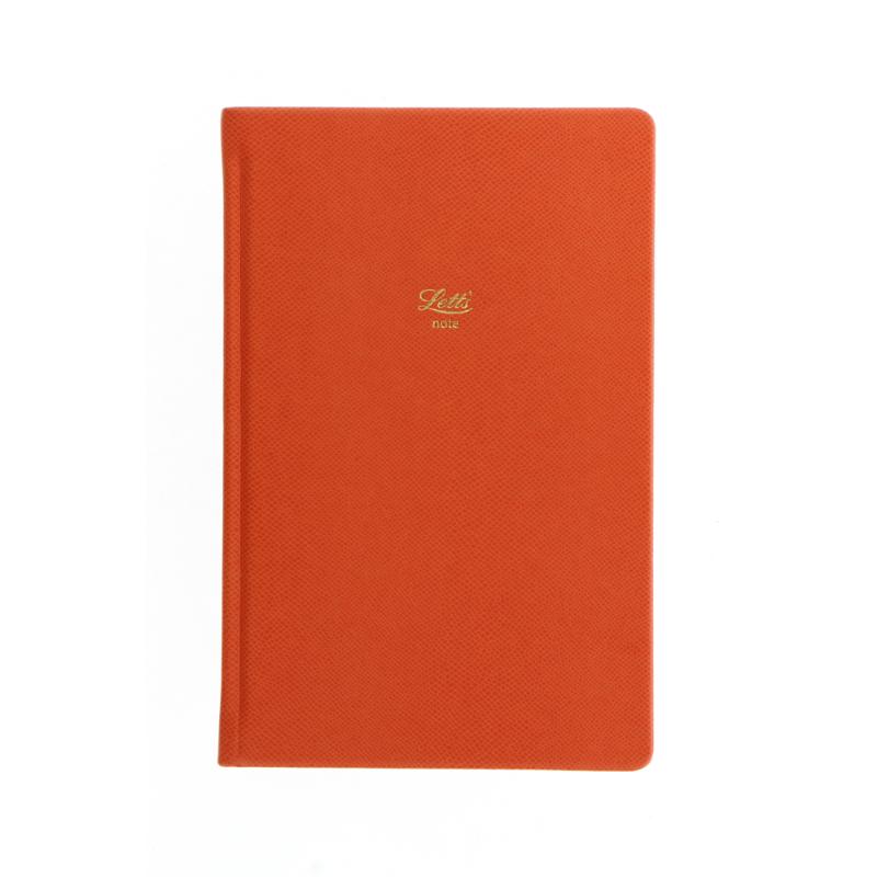 Letts Notebook Legacy A5 Orange Lined