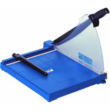 Ledah 403 A4 Plastic Guillotine for precise paper cutting, accommodating A6 to A4 sizes, safe and portable design.