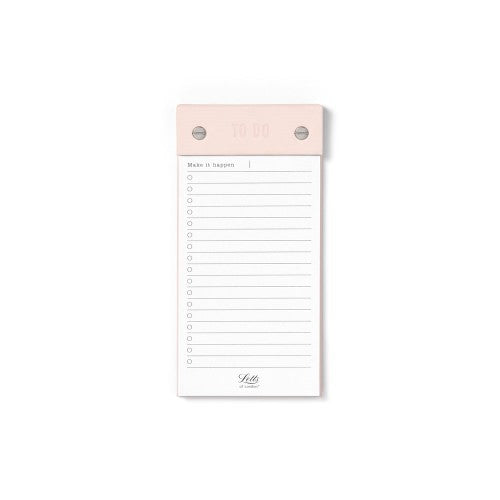 Letts To Do List Planner 100x200mm Conscious Rosewater