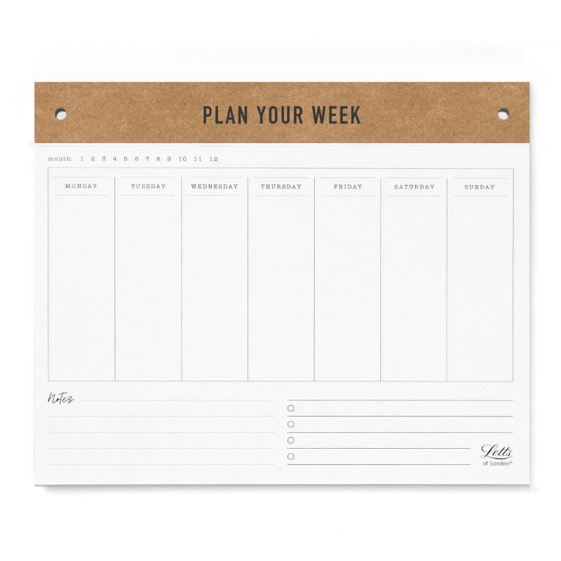 Letts Conscious Weekly Planner Refill