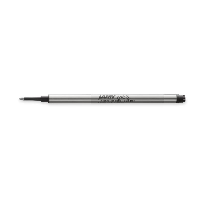 Lamy M63 black rollerball refill for smooth, consistent writing in LAMY pens like Safari and Studio.