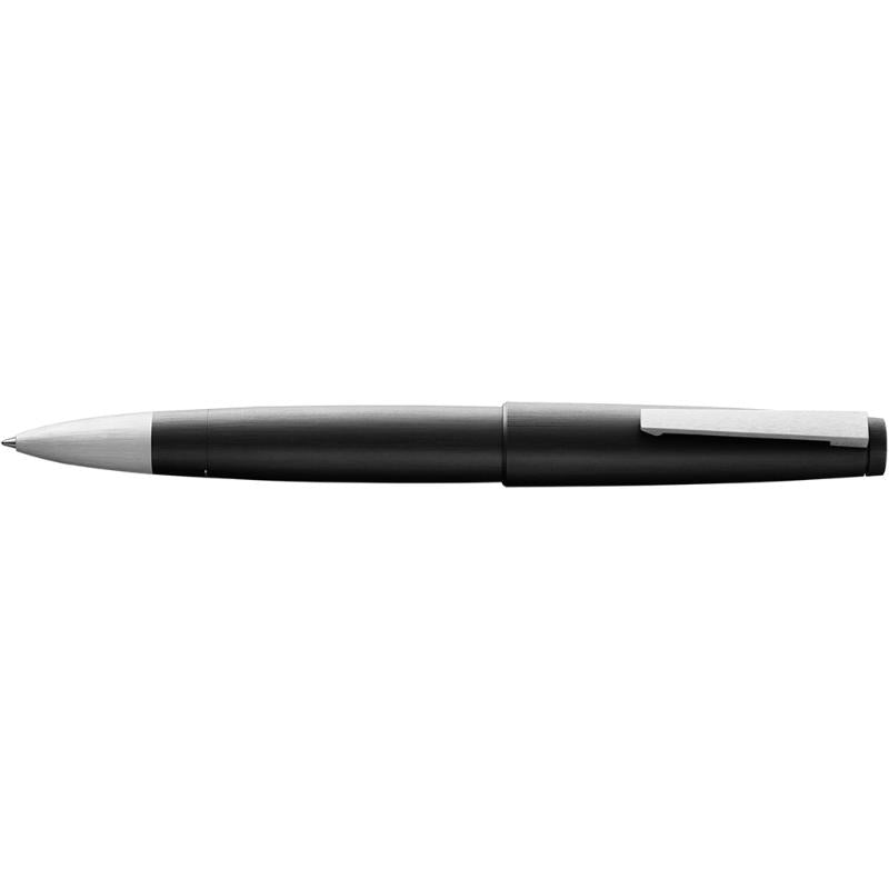 Lamy 2000 Rollerball pen with stainless steel body, matte finish, ideal for smooth, professional writing.