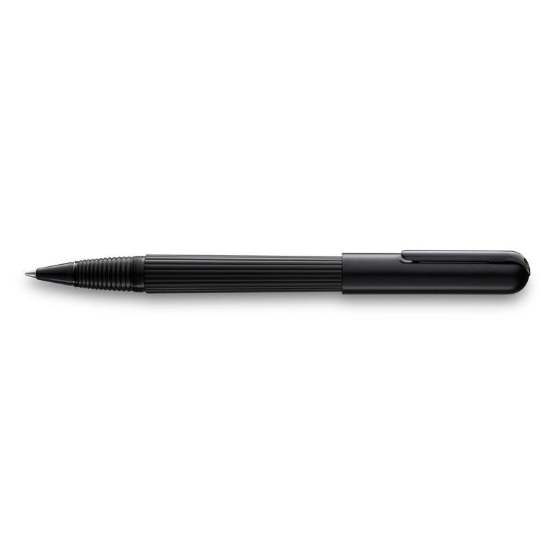 Lamy Imporium Rollerball Black (392): elegance, durable titanium, sleek design, refillable with M66 M black ink.