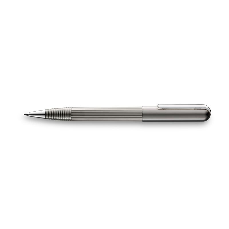 Lamy Imporium Mechanical Pencil in Titanium, featuring a sleek design and precise 0.7mm lead for polished writing.