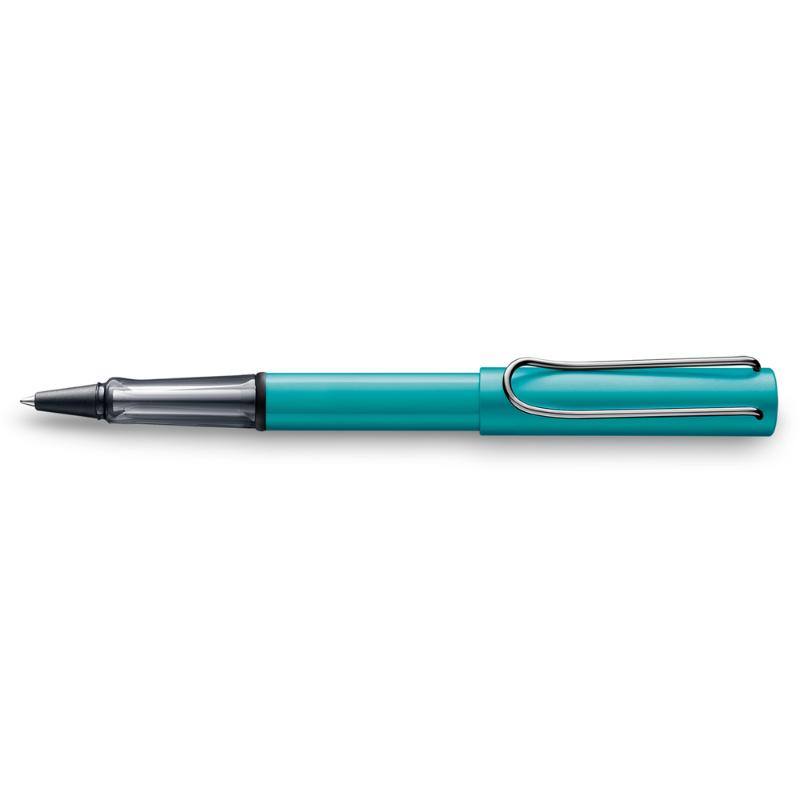 Lamy Al-Star Rollerball in Tourmaline, crafted from anodised aluminium with ergonomic grip for smooth writing.