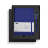 Lamy Notebook Fountain Pen Gift Set A5 Soft Cover Blue