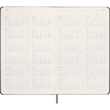 Moleskine Diary Undated Weekly + Notes HC Large Black