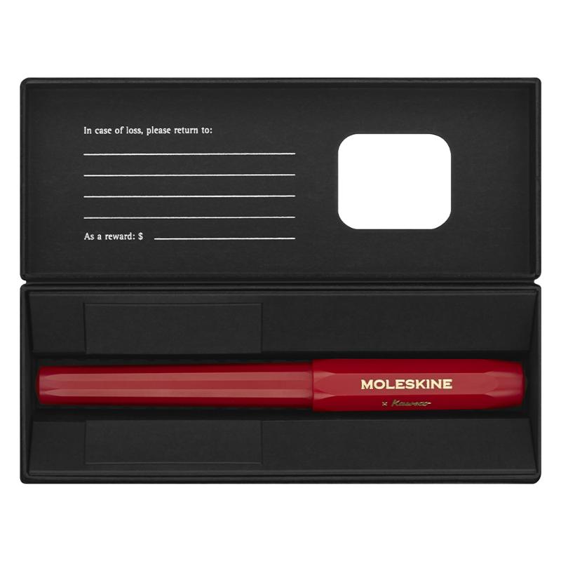 Moleskine Kaweco Ballpoint 1.0mm Red