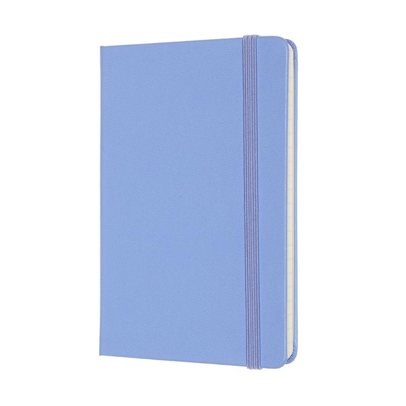 Moleskine Notebook Pocket Ruled Hydrangea Blue Hard