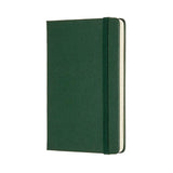 Moleskine Notebook Pocket Ruled Myrtle Green Hard
