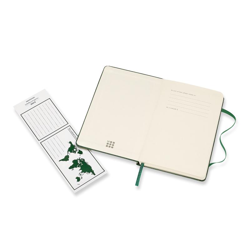 Moleskine Notebook Pocket Ruled Myrtle Green Hard