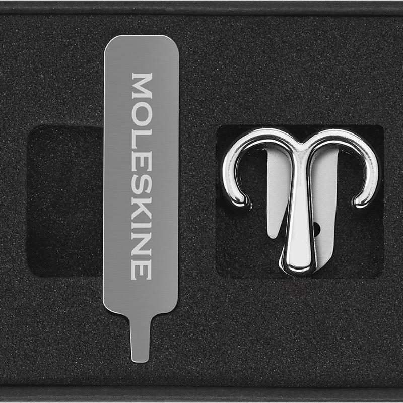 Moleskine Pins Aries Silver