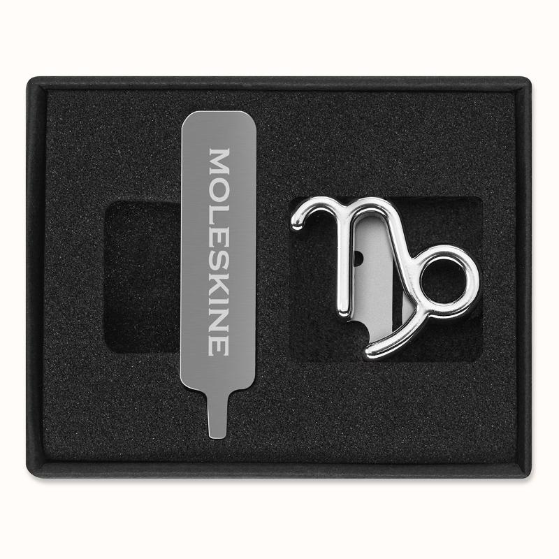 Moleskine Pins Capricorn Silver