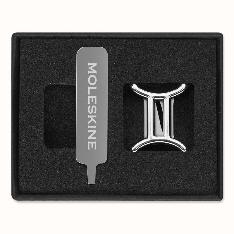 Moleskine Pins Gemini Silver