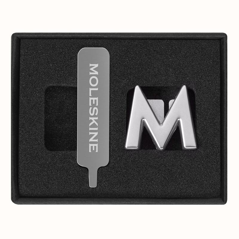 Moleskine Pins M Silver