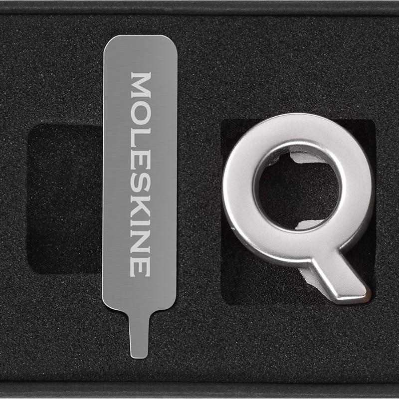 Moleskine Pins Q Silver