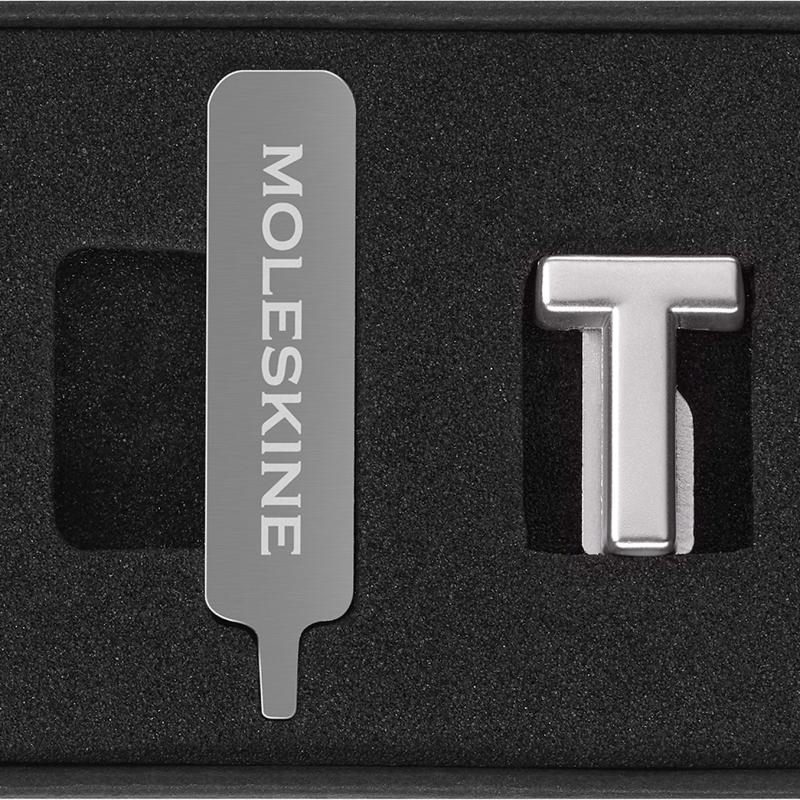 Moleskine Pins T Silver