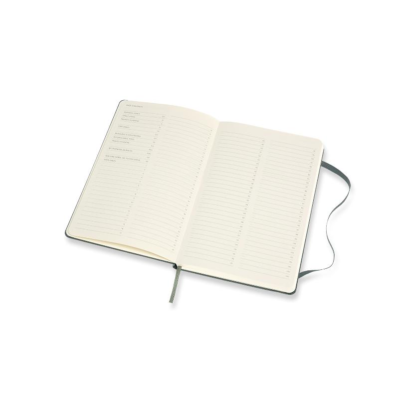 Moleskine Pro Notebook Large Forest Green Hard Cover