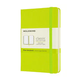 Moleskine Notebook Pocket Plain Lemon Green Hard