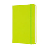 Moleskine Notebook Pocket Plain Lemon Green Hard