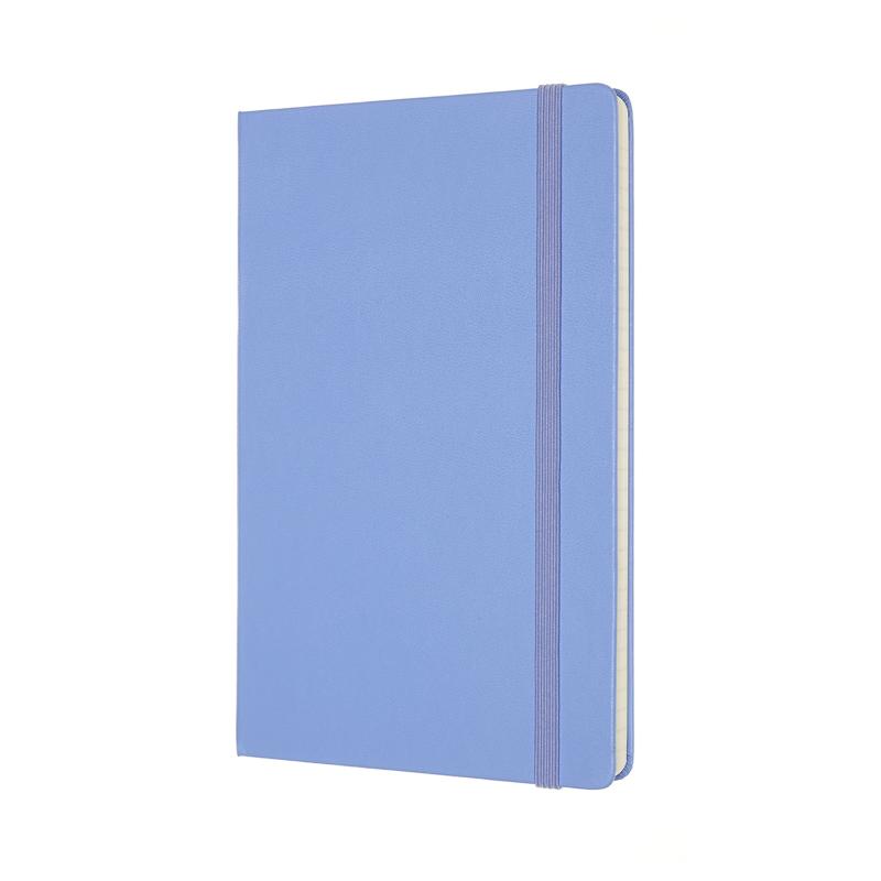Moleskine Notebook Large Ruled Hydrangea Blue Hard