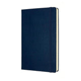 Moleskine Notebook Large Expanded Ruled Sapphire Blue Hard