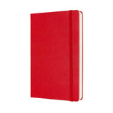 Moleskine Notebook Large Expanded Ruled Scarlet Red Hard