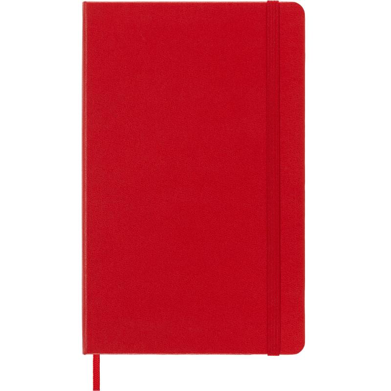 Moleskine Notebook Large Scarlet Red Hard Cover Ruled