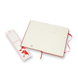Moleskine Notebook Large Scarlet Red Hard Cover Ruled