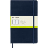 Moleskine Notebook Large Sapphire Blue Hard Cover Plain