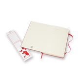 Moleskine Notebook Large Scarlet Red Hard Cover Plain
