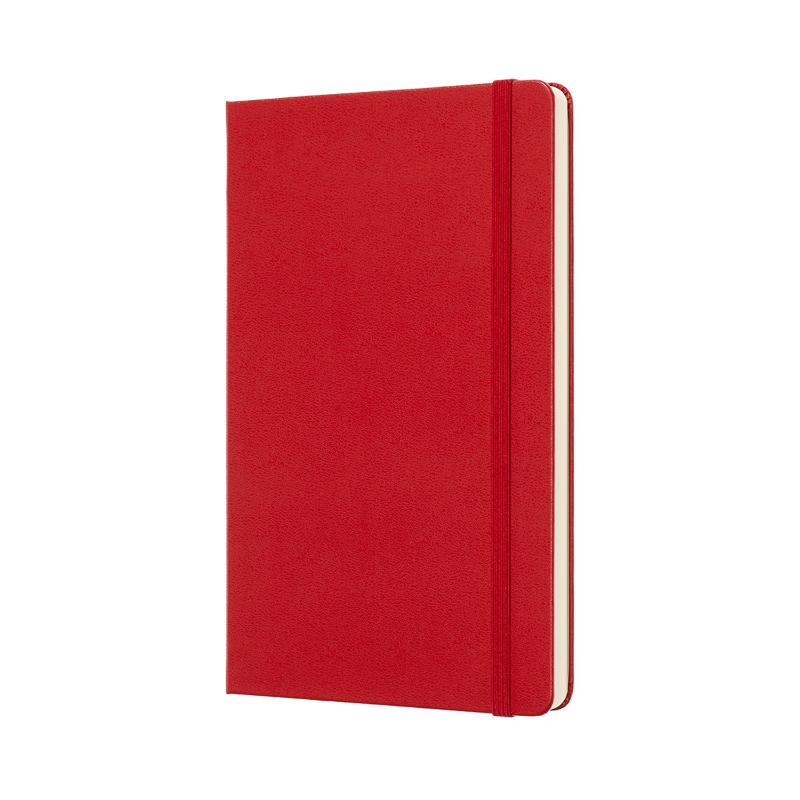 Moleskine Notebook Large Dot Scarlet Red Hard