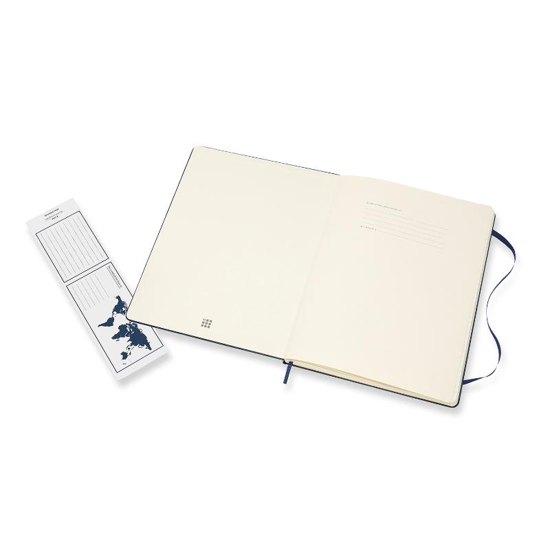 Moleskine Notebook XL Ruled Sapphire Blue Hard