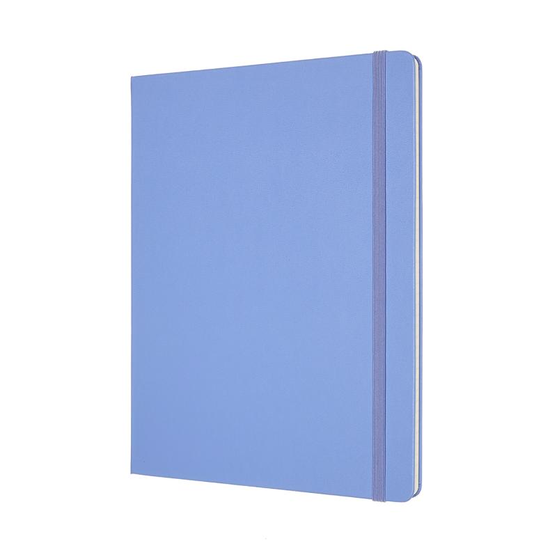 Moleskine Notebook XL Ruled Hydrangea Blue Hard