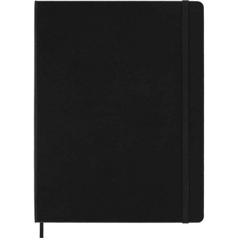 Moleskine Notebook XL Black Hard Cover Square