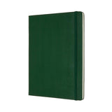 Moleskine Notebook XL Myrtle Green Hard Cover Plain