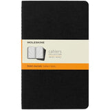 Moleskine Cahier Journals Large Black Ruled Pack 3