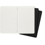 Moleskine Cahier Journals Large Black Ruled Pack 3